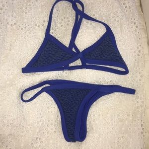 Posh Pua Blue Bathing Suit